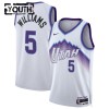 Dres Utah Jazz Cody Williams Nike 2025-26 Association Edition Bijela Swingman - Dječji